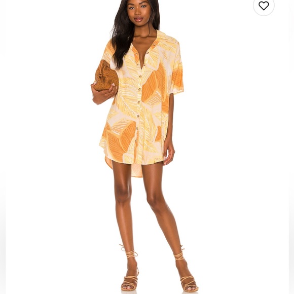 Amuse Society Dresses & Skirts - Floral shirt dress